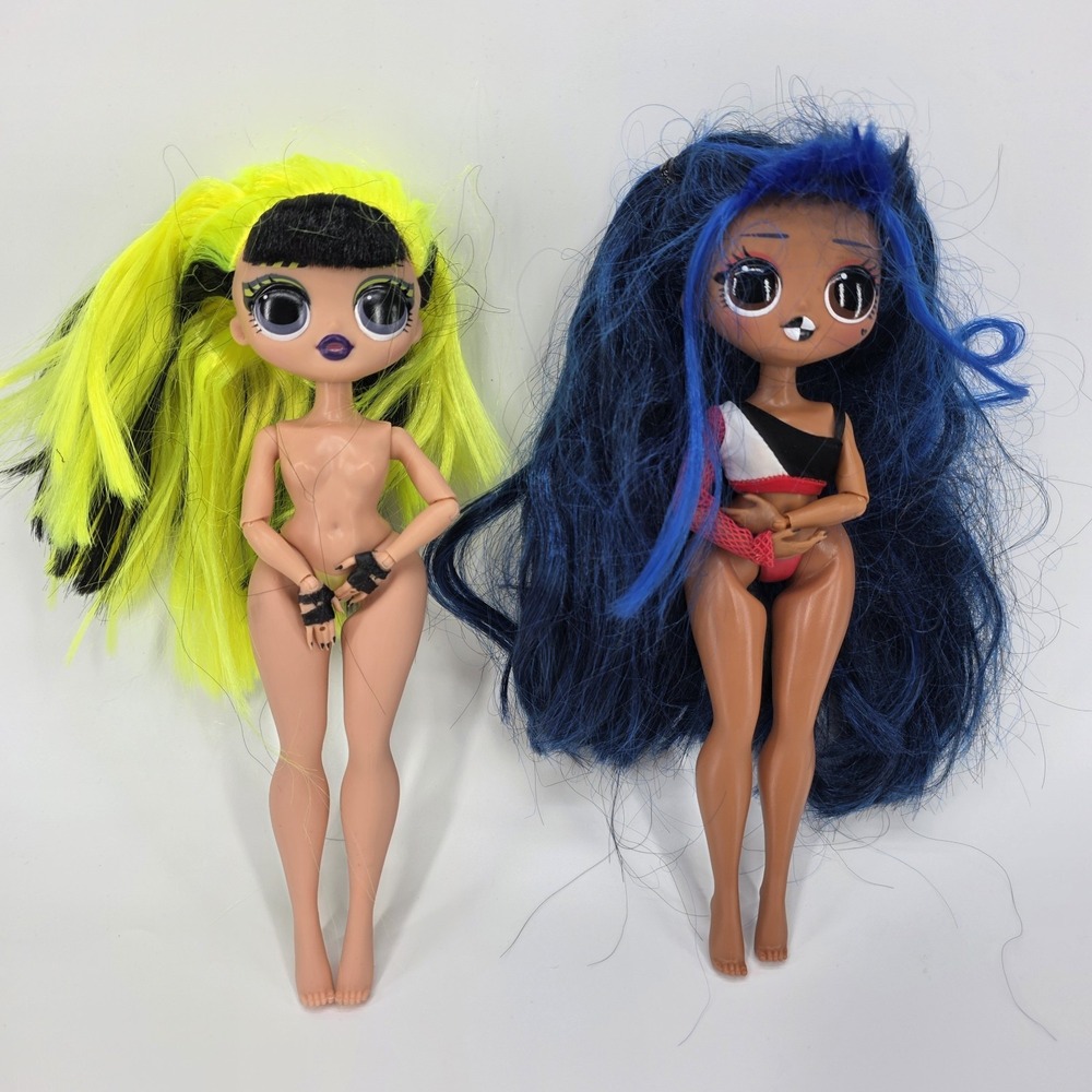 Lot‎ 2 LOL Surpirse Omg Fashion Dolls Downtown B.B. Remix Bhad Gurl Bhaddie 2019